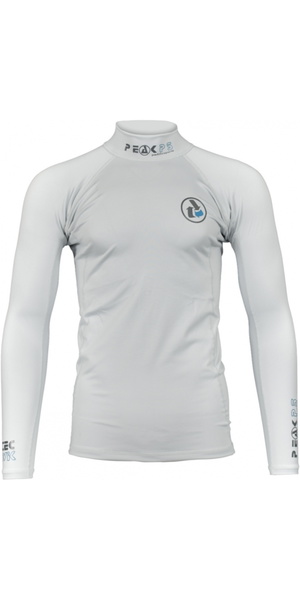 2026 Peak PS Tecwik UV Long Sleeve Rash Vest 26TWLS - Grey